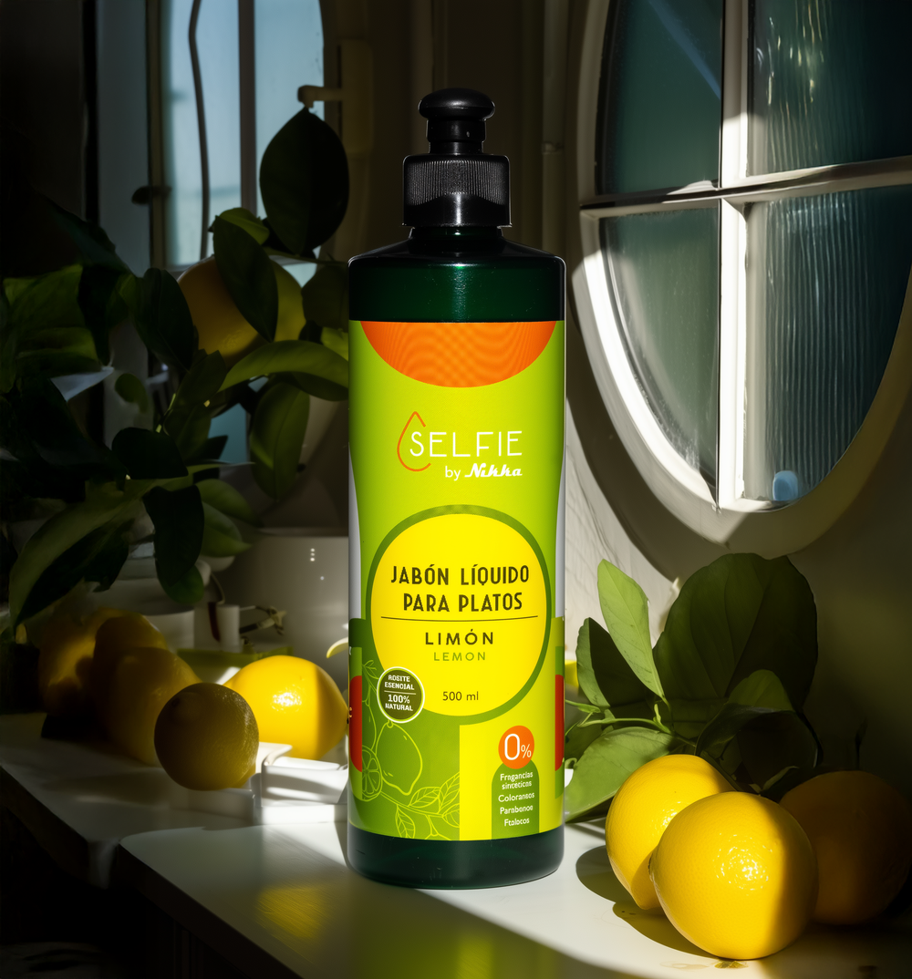 Jabón Liquido para Platos con Limón - Imagen 1