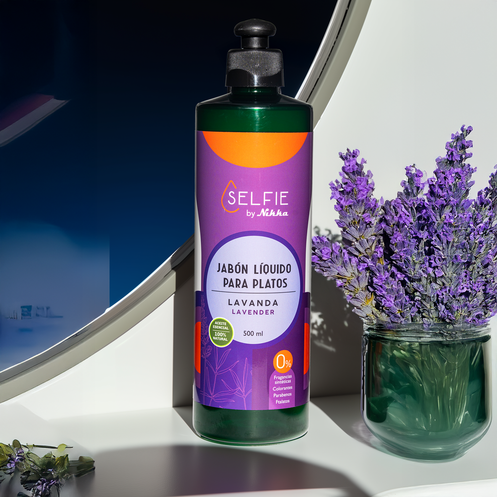 Jabón Liquido para Platos con Lavanda - Imagen 1